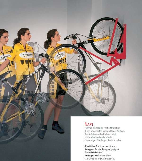 Fahrradhalter - Liftparker NAPI für Fahrräder günstig kaufen - fahrradstaender-onlineshop.de